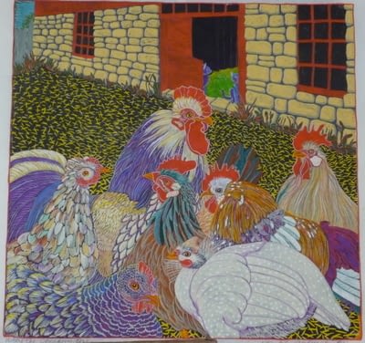 Where the Chickens Live (20 x 20)