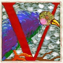 "V" is for Vulture (7 x 7)
