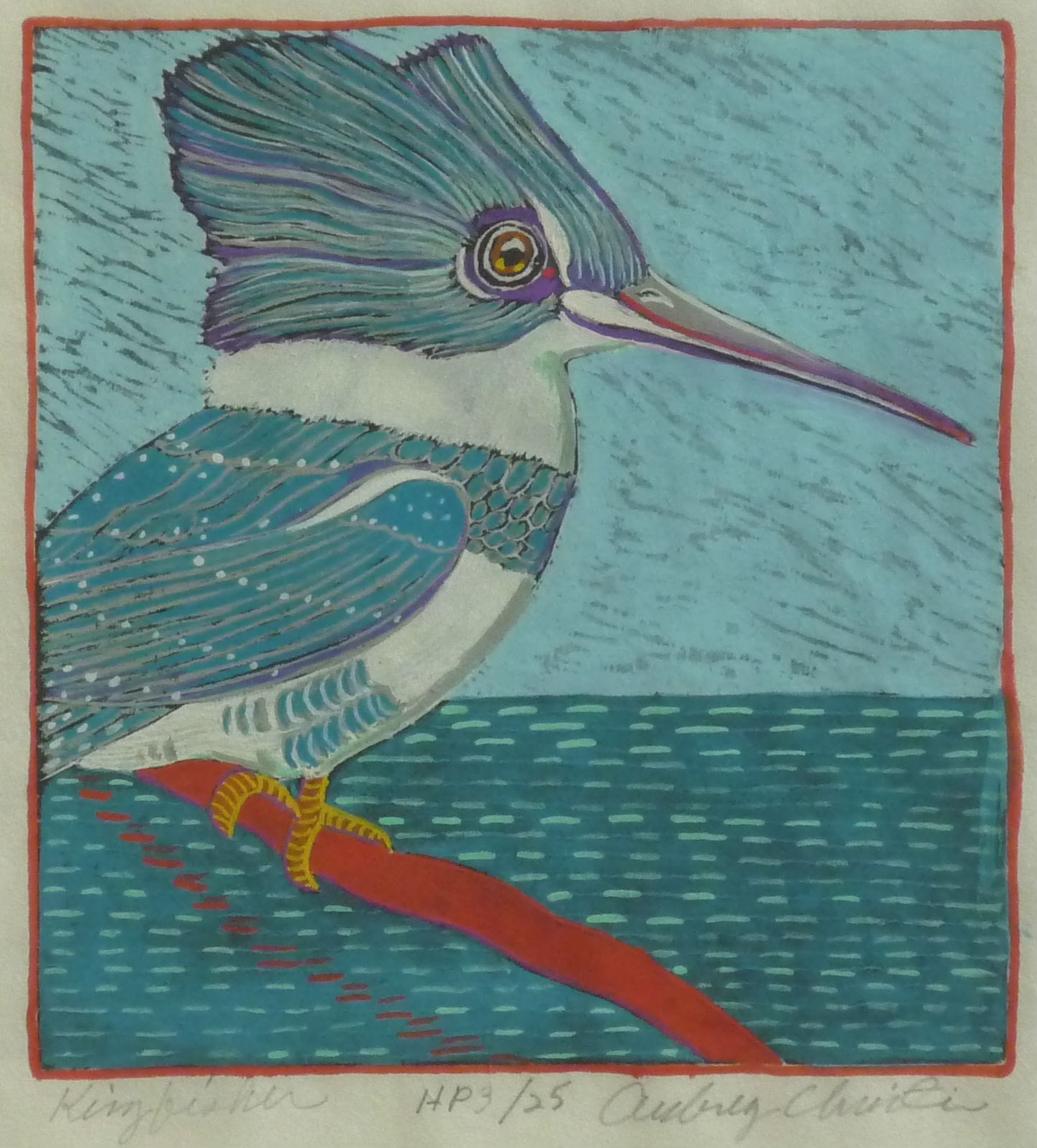 Kingfisher (6 x 6)