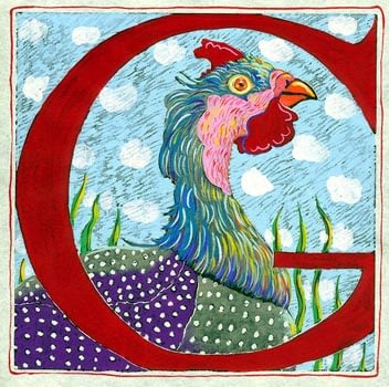 "G" is for Goose (7 x 7)